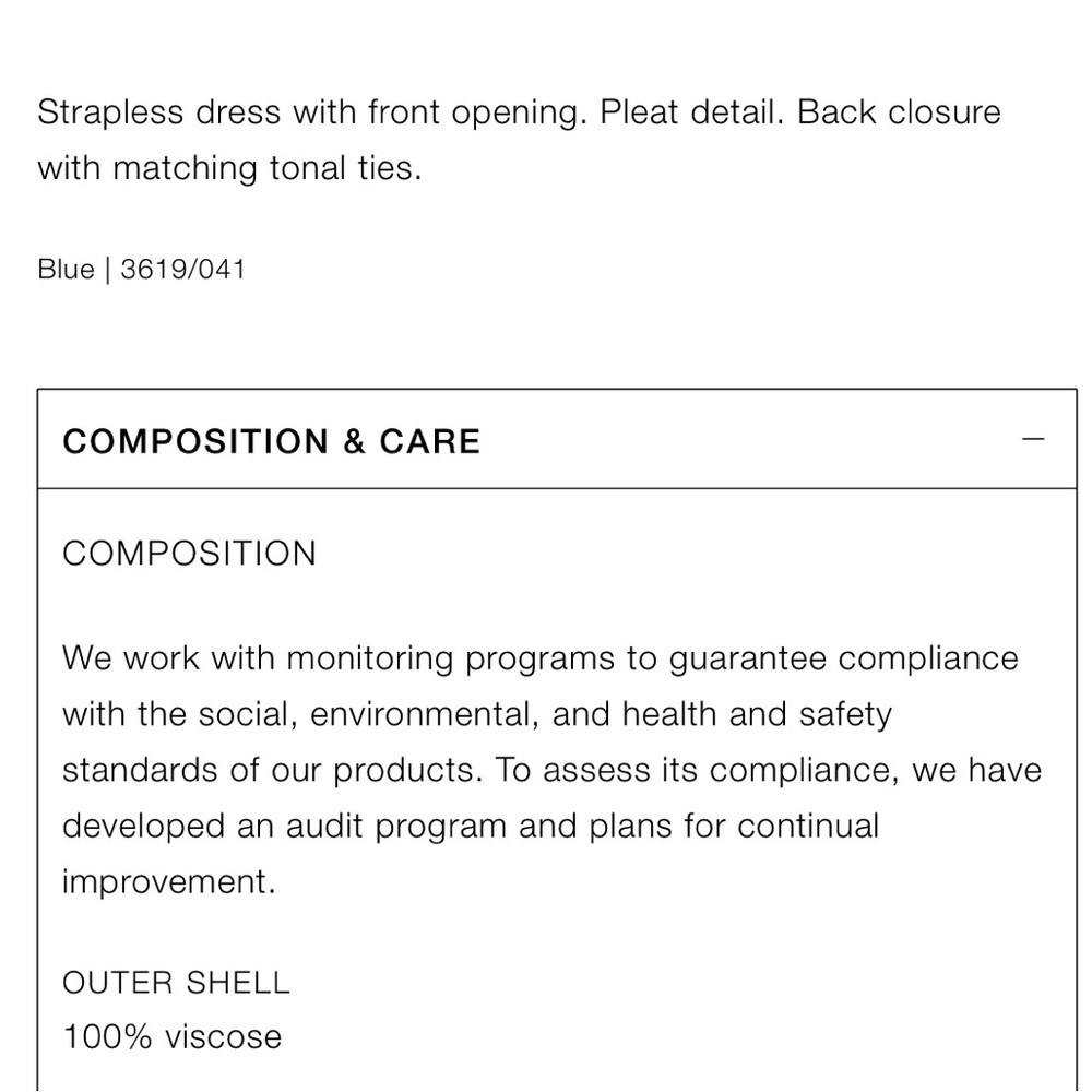 Zara NWT strapless corset style dress - Picture 11 of 13